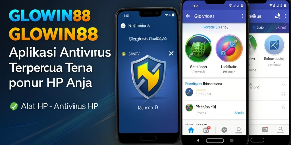 Tampilan antarmuka GLOWIN88 yang sederhana dan user-friendly.
