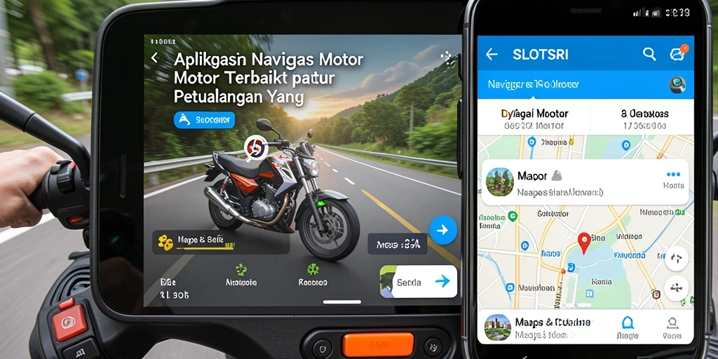 Tampilan antarmuka SLOTSRI dengan fitur navigasi motor yang canggih.