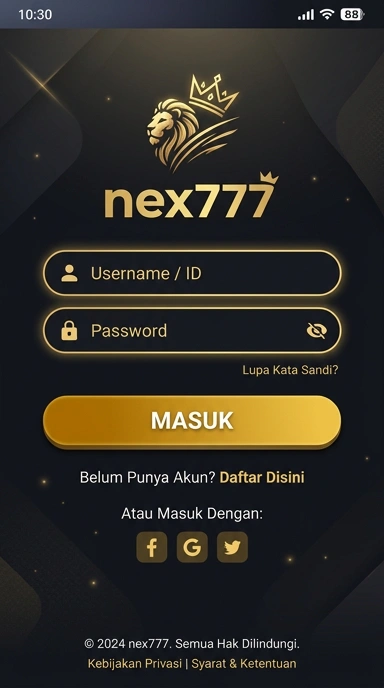 Masuk Akun nex777 untuk Pengguna Android